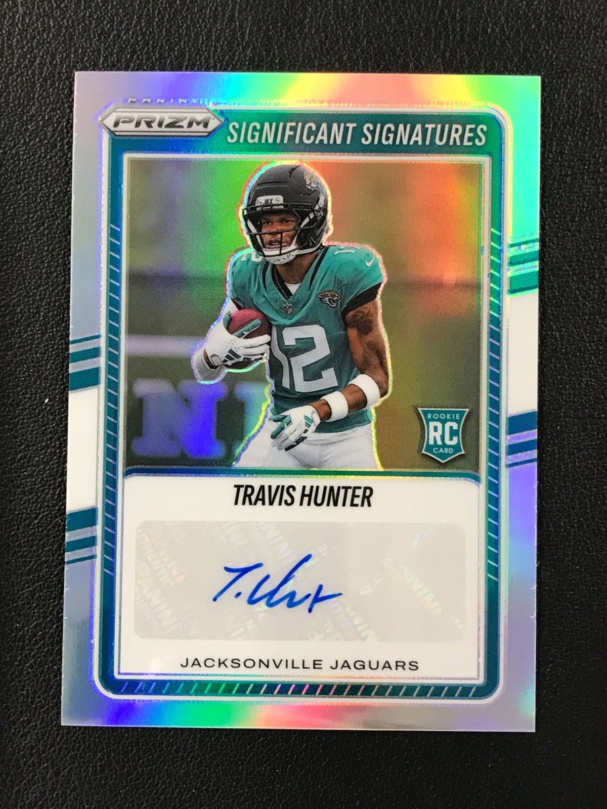 2025 Panini Prizm Travis Hunter Significant Signatures Rookie Auto Silver Prizm