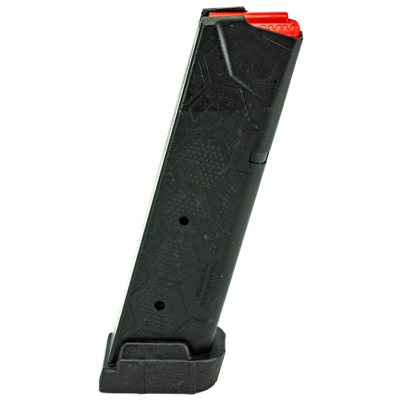HEXMAG Sig Sauer P320 9mm Magazine 10 Round Carbon Fiber Black HX1017-P320FS-CFC