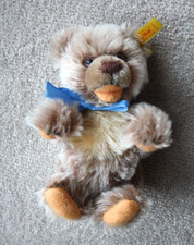Steiff Club Knopf IM OHR 029950 Mini Zotty 6.5" 1951 Replica Mohair Bear Jointed