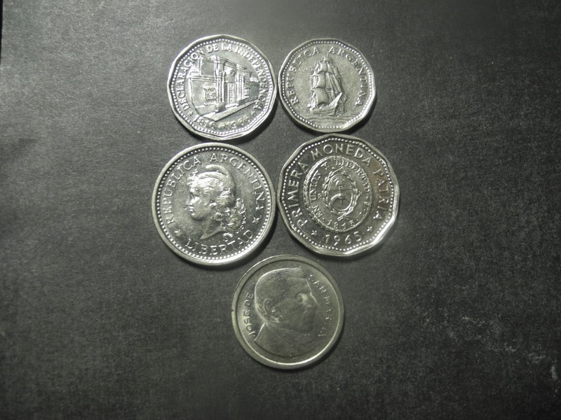 5367 - ARGENTINA - FIVE COINS