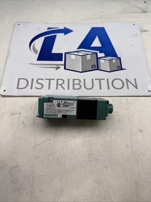 Numatics 081SA400K046T30 4-Way 2-Position Solenoid Air Control Valve See Desc