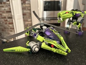 Lego Ninjago Snake Vehicle Lot 9443 Rattlecopter, 9447 Lasha&rsquo;s Bite Cycle + 9455