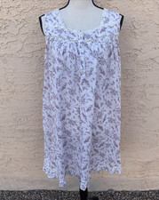 ADONNA Prairie Gown Nightgown Cottagecore Country Romantic Floral Cotton Large