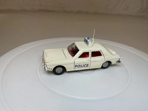 Vintage Dinky Toys 255 Ford Zodiac Police Car from 1967