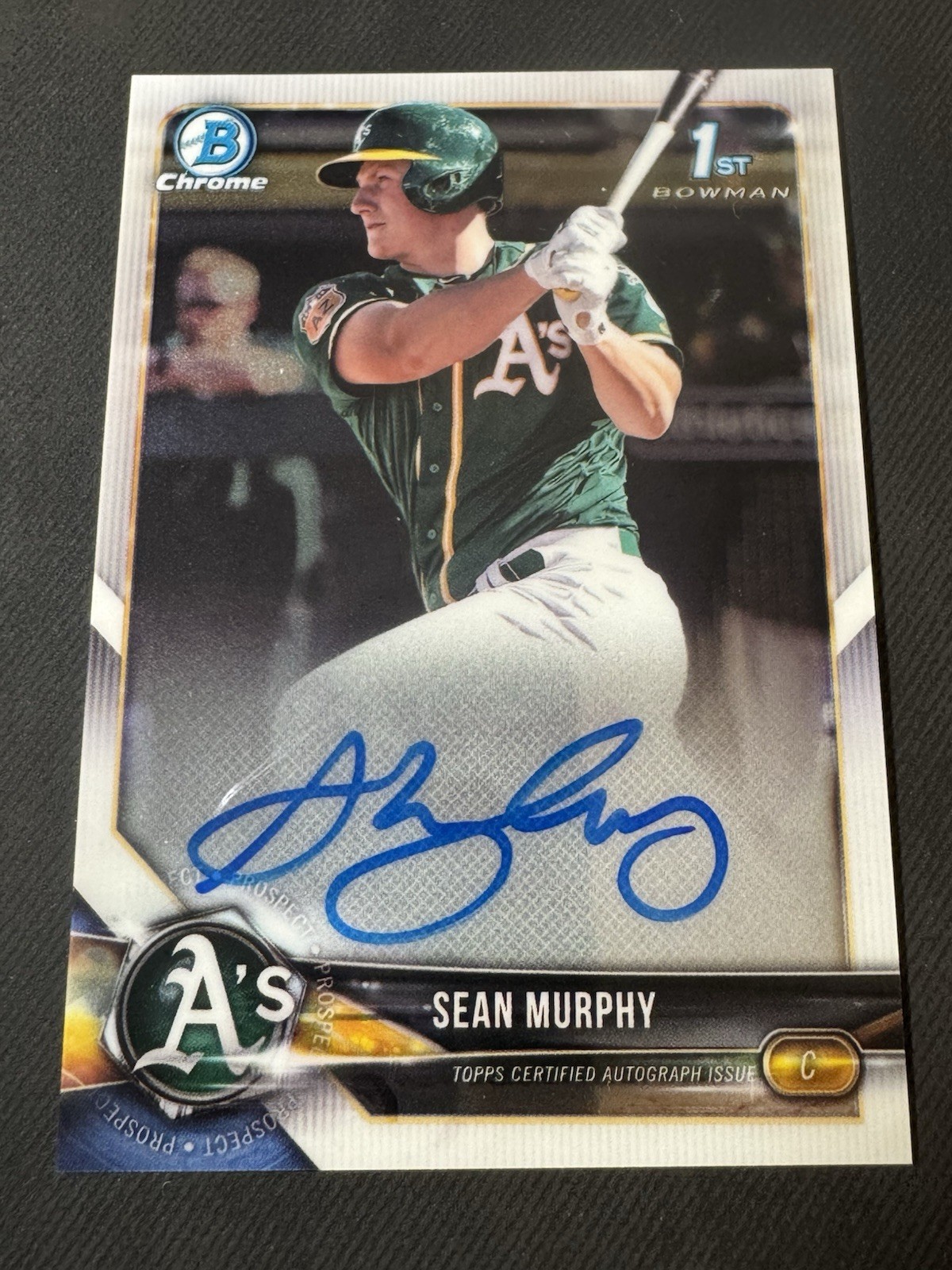Sean Murphy 2018 Bowman Chrome 1st Bowman Auto Card