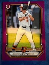 2026 Bowman Baseball Prospects BP-68 Ike Irish Purple /299, Baltimore Orioles