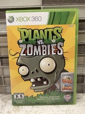 Plants vs. Zombies Xbox 360 2010 CIB w/ Manual, TESTED 