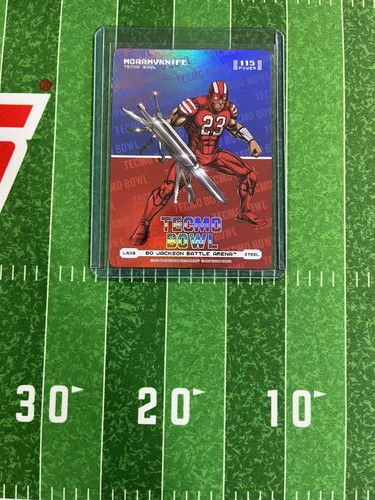 2026 Bo Jackson Battle Arena Tecmo Bowl Logo Mcarmyknife McCaffery