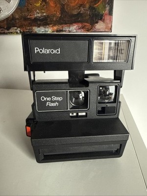 Polaroid One Step Flash / 600  Sofortbildkamera - Kamera - Vintage Selten