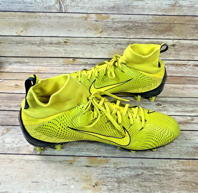 Nike Vapor Untouchable Pro 3 Men\'s 13 Dynamic Yellow White Black football cleats Nike Vapor Untouchable Pro 3 Mens Yellow & Black Football  main image 4