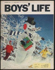 BOYS LIFE 12 1966 Gordie Howe Giant Squid Monsters of the Deep