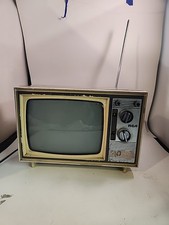 Televisore vintage RCA bianco e nero retrò CRT TV Prop decorazione anni 60 70