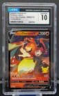 Pokemon Graded Lance's Charizard V #SWSH133 Eng Black Star Promo Stamped CGC 10