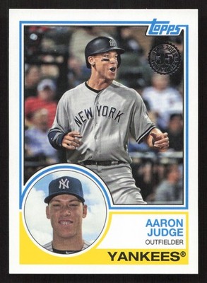 2018 Topps Update Aaron Judge 1983 Topps #83-43 Card