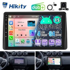 Autoradio DAB+ 8-Core 4+64GB CarPlay Android15 per Dacia Duster 2 GPS Navi RDS