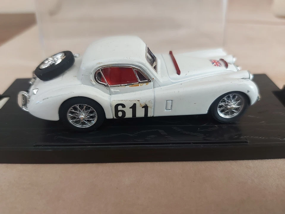 Brumm 1/43 Scale R.163 - Jaguar XK120 Coupe - Rally Delle Alpi 1953 (4828) - Immagine 4 di 4
