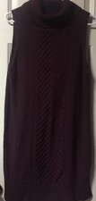 AB Studio ~ Women’s ~  Sweater ~ Dress ~  XL ~ Excellent Condition ~ Burgundy