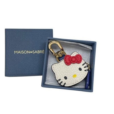 MAISON de SABRE x Hello Kitty Leather Coin Case Key Charm Sanrio