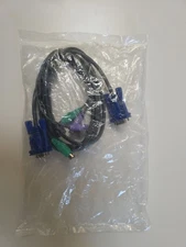 KVM Cable 6FT Video VGA PS2 Male to Female