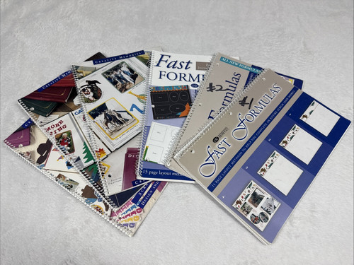 6 Creative Memories Scrapbook Page Design, Fast Formulas and Layout Ideas Books