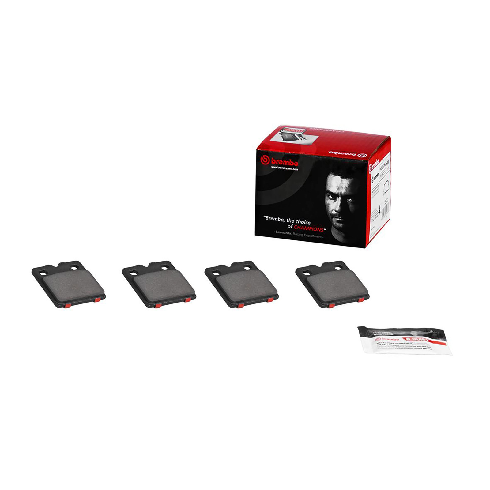 For 2008-21 Audi R8 / 2017-22 NSX Brembo OE Rear Ceramic Brake Pads Set Kit