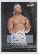 2022 Skybox Metal Universe AEW All Elite Wrestling Silver Austin Gunn Auto 2zq