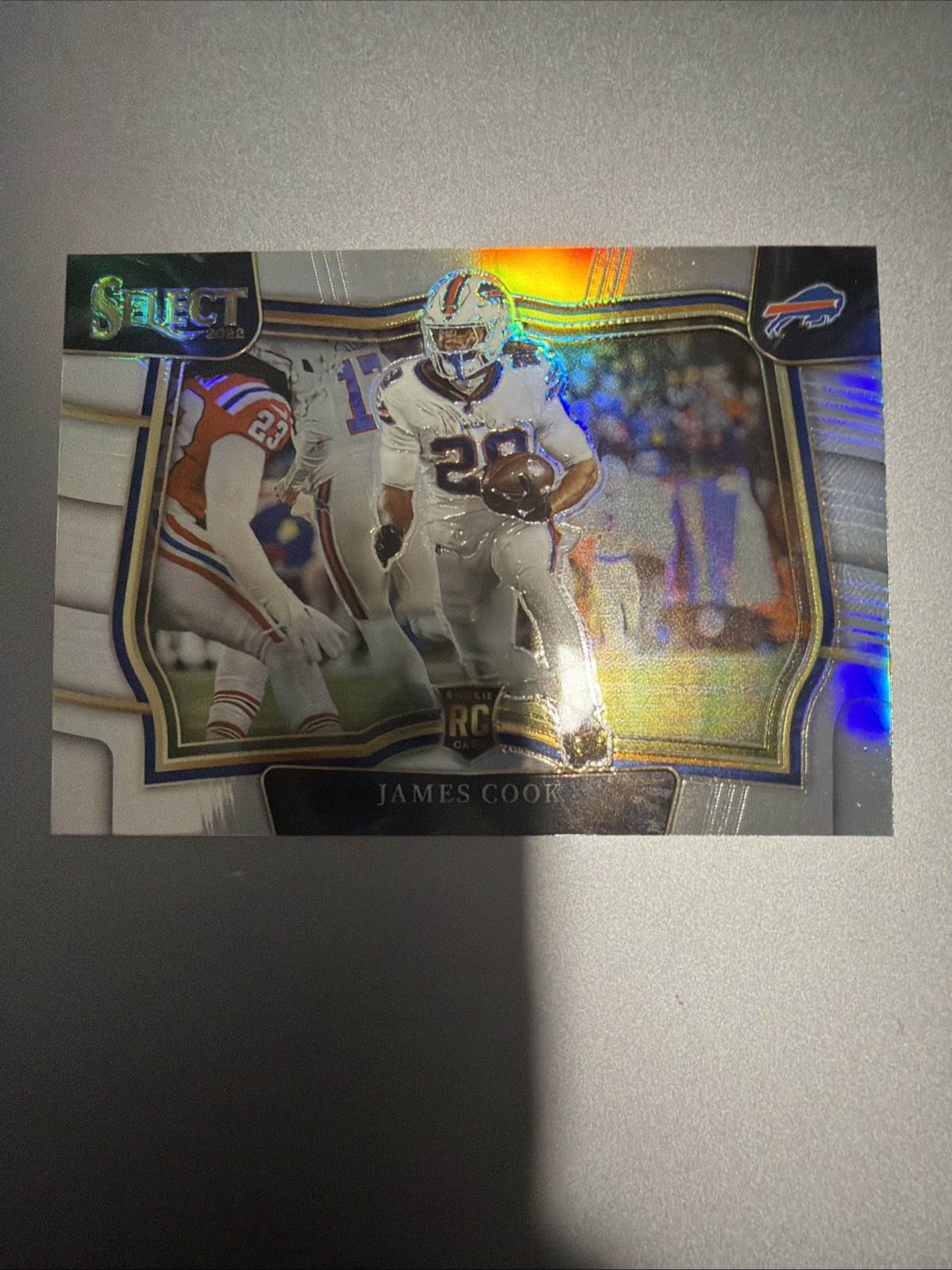 James Cook 2022 Select Silver Prizm Field Level - Buffalo Bills