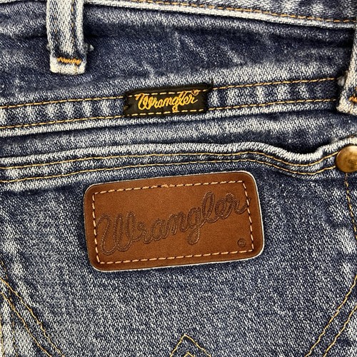 Wrangler Jeans Herren 47 MWZ Herren 32x29 Reg Fit Cowboy Cut Baumwolle Denim Whiskering - Bild 14 von 24