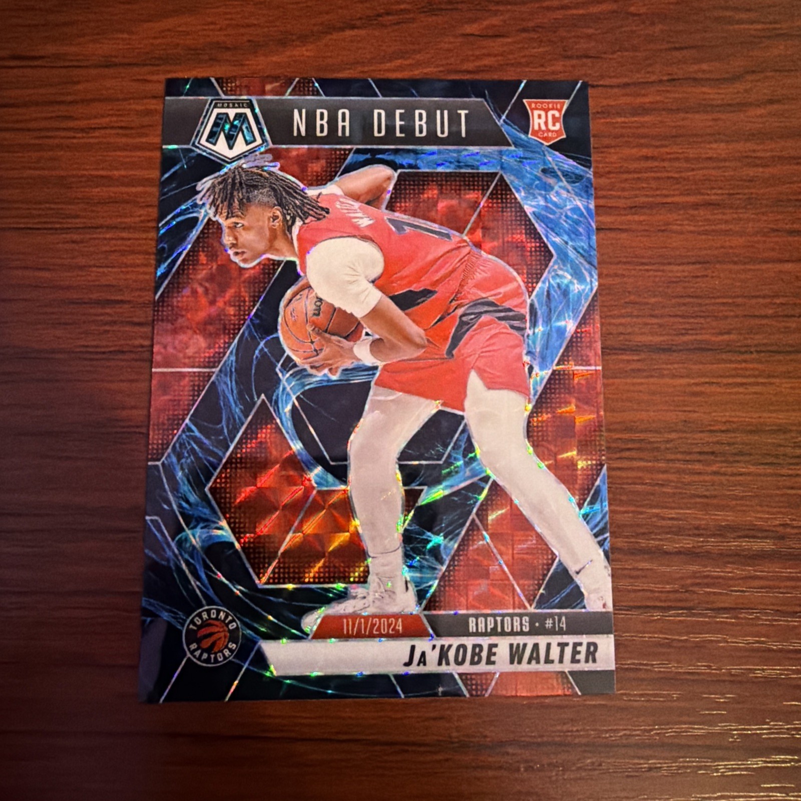 2024-25 Panini Mosaic Genesis Ja'Kobe Walter (RC) SSP NBA DEBUT
