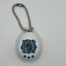 Tamagotchi 20th Anniversary Gen 1 White Blue Virtual Pet Tested Working