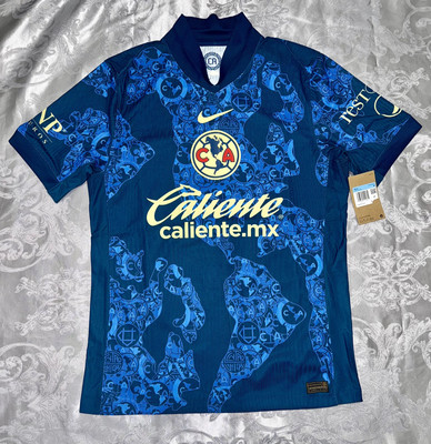 Nike Club América Soccer Jersey Authentic 2024-25 DRI-FIT Blue