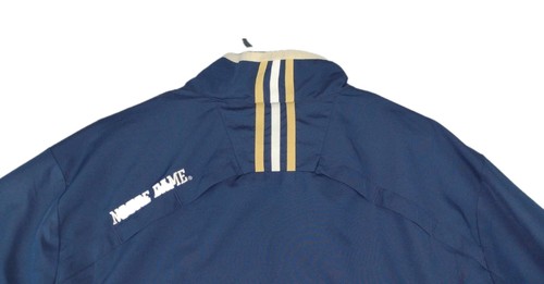 Adidas Climaproof Notre Dame Lucha Cuarto Irlandés Cremallera Cortavientos Para Hombre XL - Imagen 6 de 13