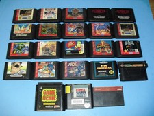 Lot of 23 Sega Genesis games all VG! Sonic 1 & 3 Vectorman MMPR Aladdin The Tick