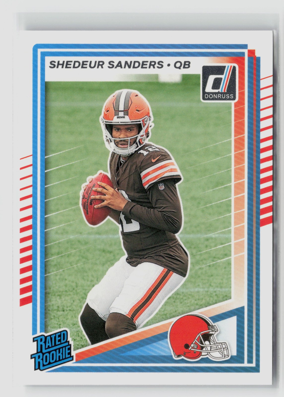 Shedeur Sanders #306 2025 Panini Donruss Rookie Rc Browns