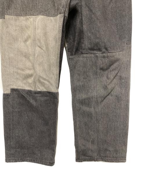 X-LARGE                    Patchwork denim pants … - image 5