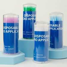Disposable Dental Micro Brush Stick with Fine Swab Cotton Applicator for Daily
