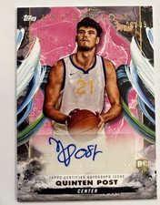 2024-25 Topps Inception - Rookie Autographs Quinten Post #RA-QP Pink /99