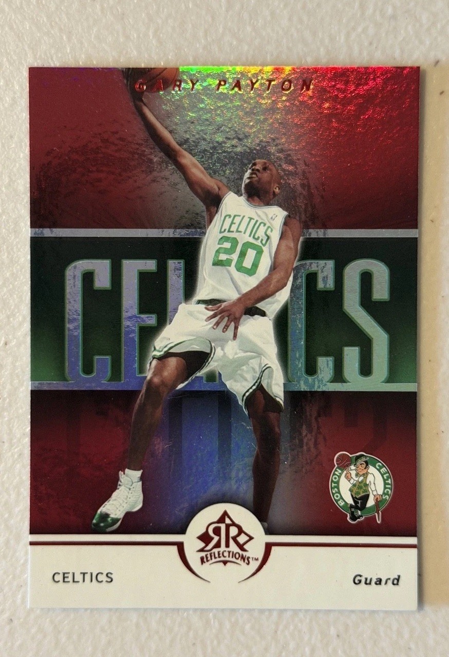 2005-06 Upper Deck NBA Reflections - Gary Payton #7 Red /100