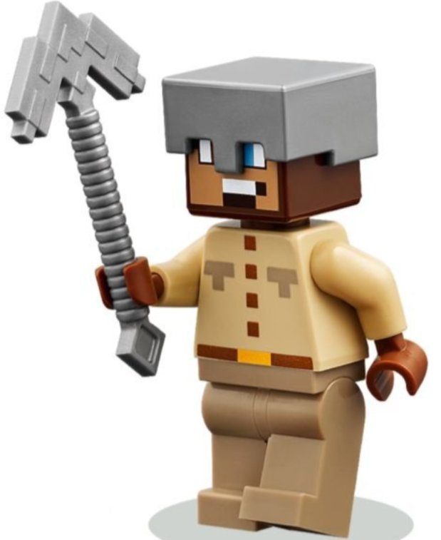 LEGO Minecraft Minifigur - min202 - Safari Ranger - aus 21269