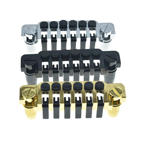 Guitar TP-6 Style Bridge Stopbar Vintage 70S Bridge Tailpiece for Les Paul/SG