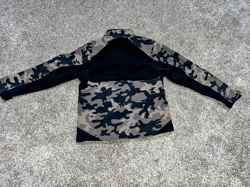 Vertical ‘9 Camouflage Zip Up Long Sleeve Jacket Boys Sz Medium 8/10 - Picture 2 of 9