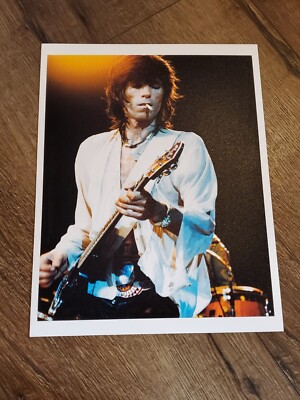 THE ROLLING STONES Art Print Photo 8x10'' KEITH RICHARDS Poster Vintage 