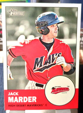 2012 Topps Heritage Minor League Jack Marder #81 (NM) Free Returns