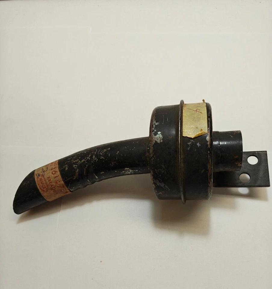 1955 道奇普利茅斯 V8 标准变速器通风管空气净化器 1614714 NOS。 — 第 4/4 张图片