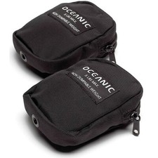 Oceanic Biolite Front Weight Pouch Pockets PAIR for BCD Scuba Cam Bands 5 lbs