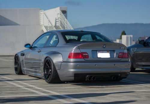 BMW E46 M3 COUPE PDM STYLE REAR !!! WIDE FENDERS ARCHES 2PCS | eBay