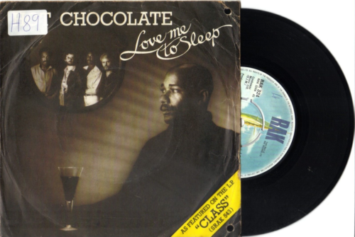 HOT CHOCOLATE - LOVE ME TO SLEEP b/w THE GIRL IS A FOX 7" SINGLE GOOD+ P/S 1980 - Picture 1 of 1