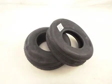 2 Tires Trac Gard N777 Straight Rib Tire 11X4.00-5 B/4PLY