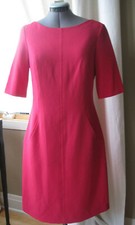 NWT Eliza J Pink 3/4 Sleeve Sheath Dress - Size 8  