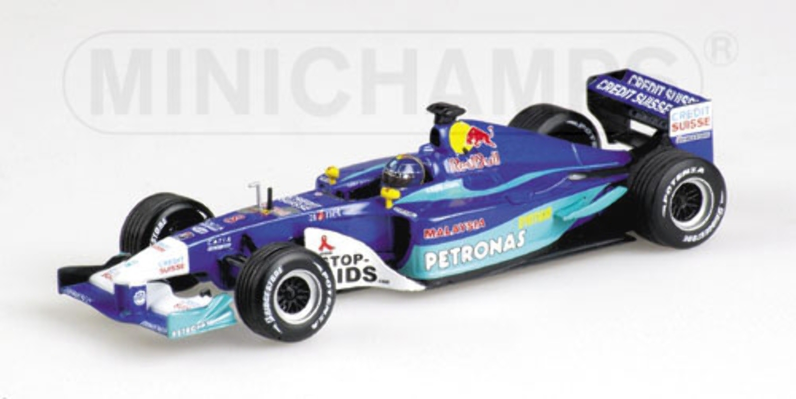 Minichamps 1/43 SAUBER PETRONAS C21 H.H. FRENTZEN GP USA 2002